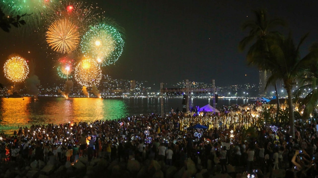 Año Nuevo 2024 en Acapulco